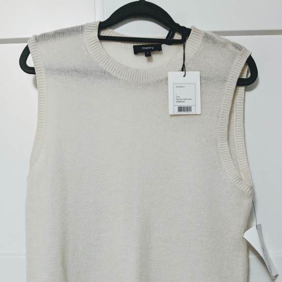 Theory Tops - Theory Jolana Cashmere Knit Tank